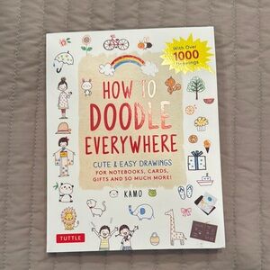 AMO How to Doodle Everywhere Book - Colorful Learning Fun